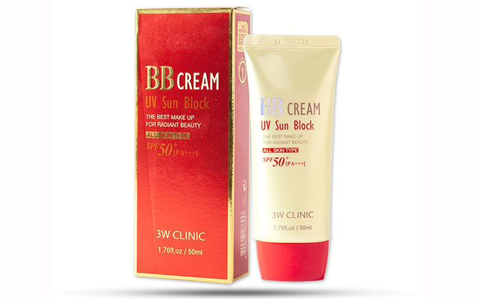 Kem Nền Chống Nắng BB Cream UV Sun SPF50 Plus PA Chính Hãng Trang Điểm Mặt-1