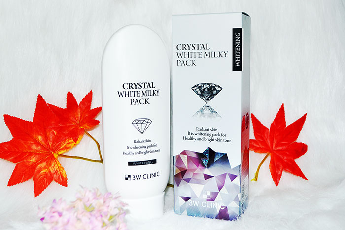 Kem Tắm Trắng Da 3w Clinic Crystal Whitening Milky Pack 200g Tắm trắng-1