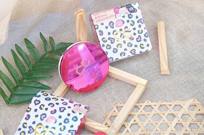 Phấn Phủ Nén Cathy Doll CC Speed White Powder Pact Chính Hãng Trang Điểm Mặt-1