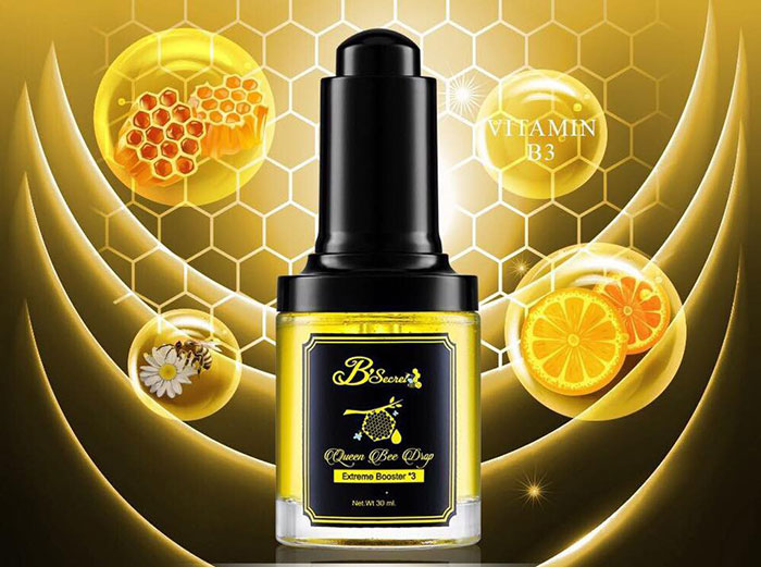 Serum Dưỡng Trắng Da Queen Bee Drop Hoàng Gia Thái Lan Dưỡng Da Mặt-1