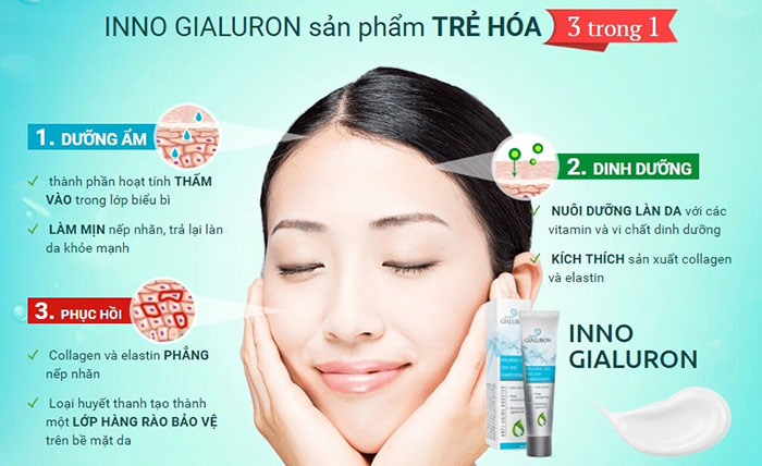 Serum Inno Gialuron Ngăn Ngừa Nếp Nhăn Chính Hãng Nga Dưỡng Da Mặt-1