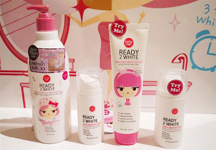 Sữa Tắm Trắng Da Cathy Doll Ready 2 White One Day Whitener Thái Lan Sữa Tắm-1