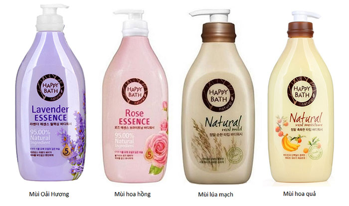 Sữa Tắm Cao Cấp Happy Bath Hàn Quốc 900ml Sữa Tắm-1