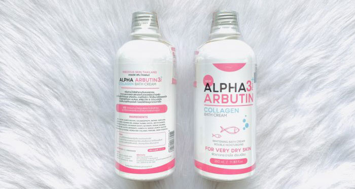 Sữa Tắm Trắng Da Alpha Arbutin 3 Plus Collagen Bath Cream Sữa Tắm-1