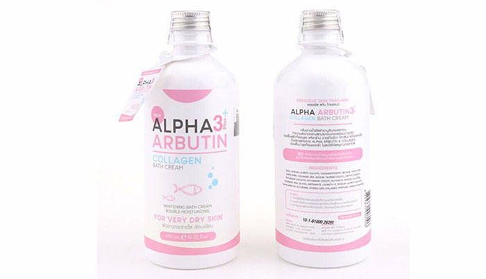 Sữa Tắm Trắng Da Alpha Arbutin 3 Plus Collagen Bath Cream Sữa Tắm-1