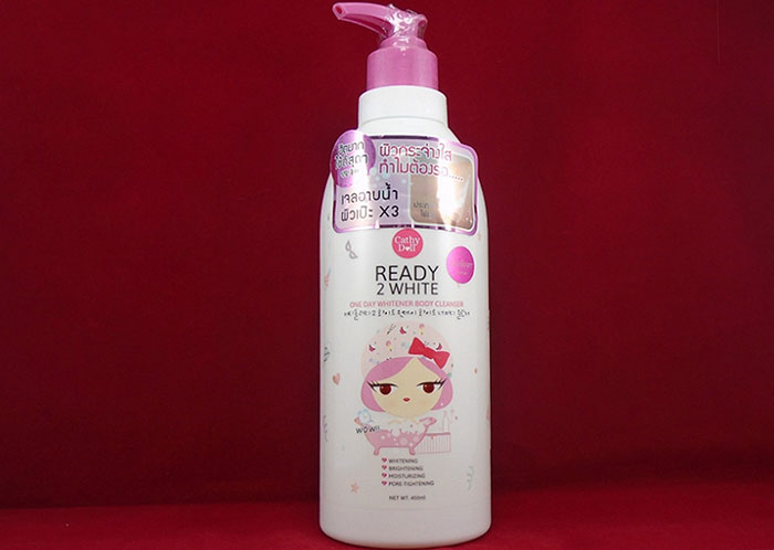 Sữa Tắm Trắng Da Cathy Doll Ready 2 White One Day Whitener Thái Lan Sữa Tắm-1