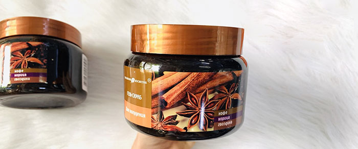 Tẩy Da Chết Body Nga Chiết Xuất Từ Quế Hồi Tẩy Tế Bào Chết-1