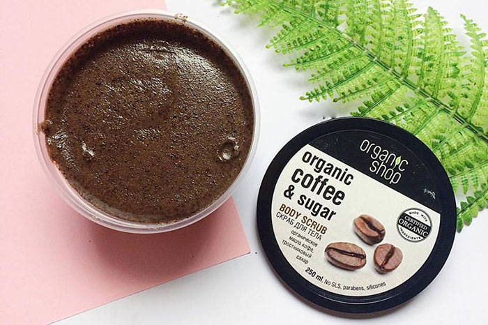Tẩy Da Chết Toàn Thân Organic Coffee And Sugar Body Scrub Nga Tẩy Tế Bào Chết-1