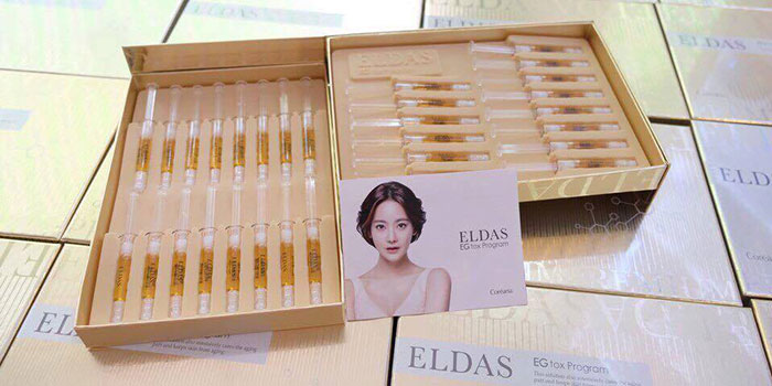 Tế Bào Gốc Eldas EG Tox Program Coreana Mini 4 Ống Dưỡng Da Mặt-1