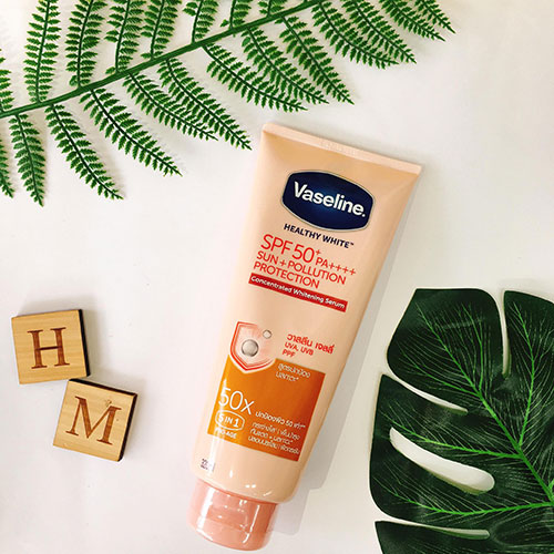 Sữa Dưỡng Thể Vaseline 50x SPF 50 Thái Lan