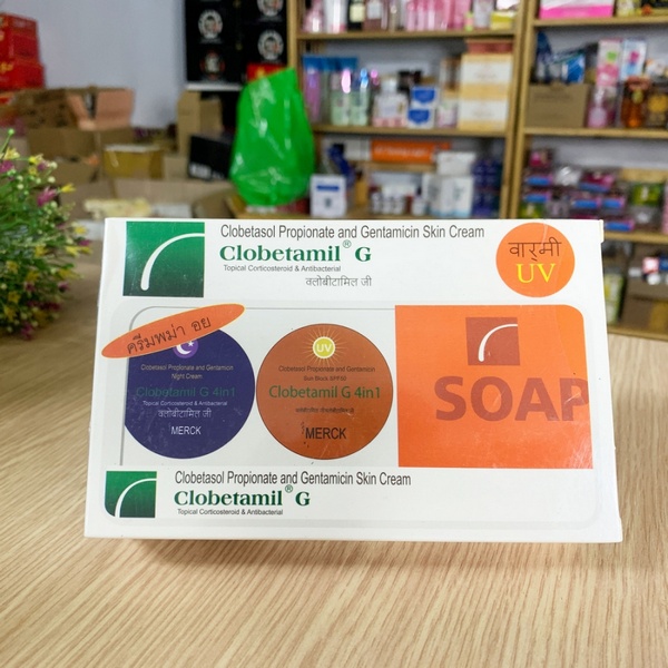 Bộ Kem Trị Nám Tàn Nhang Cao Cấp Clobetamil G Thái Lan