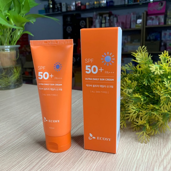 Kem Chống Nắng Ecosy Ultra Daily Sun Cream 100ml