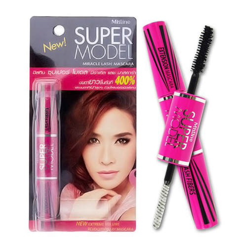 Mascara Chuốt Mi 2 Đầu Mistine Super Model