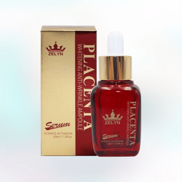 Serum Nhau Thai Cừu Placenta Whitening Anti-Wrinkle Ampoule 30ml
