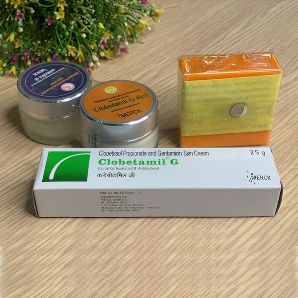 Bộ Kem Trị Nám Tàn Nhang Cao Cấp Clobetamil G Thái Lan-2