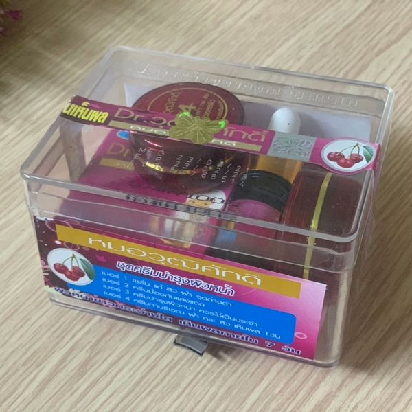 Combo Đặc Trị Nám Và Sạm Da Yanhee Thái Lan - Màu đỏ-2