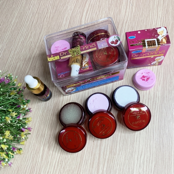 Combo Đặc Trị Nám Và Sạm Da Yanhee Thái Lan - Màu đỏ-5