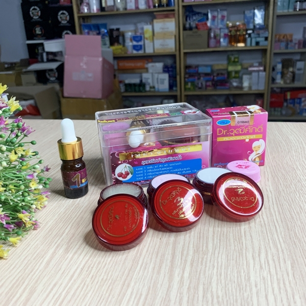 Combo Đặc Trị Nám Và Sạm Da Yanhee Thái Lan - Màu đỏ-6