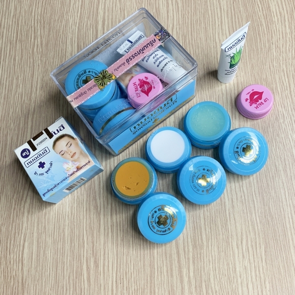 Combo Set Trị Mụn Nám Trắng Da YanHee Thái Lan - Xanh Dương-3