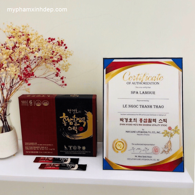 Hồng Sâm 6 Năm Tuổi Park Kyung Ho Hàn Quốc-3