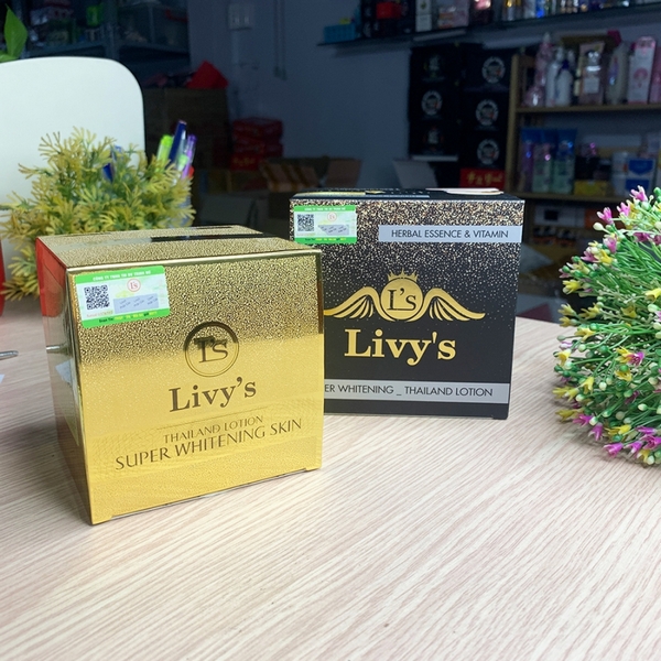 Kem Body Livy Hộp Vàng Thái Lan 250g Chính Hãng-3