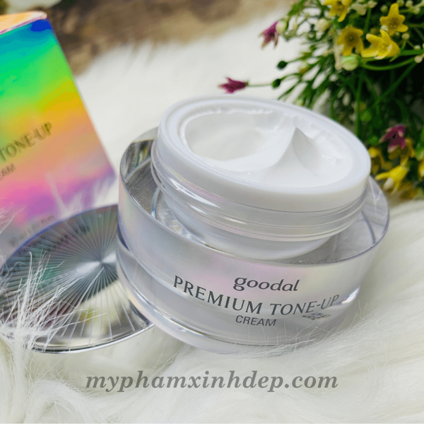 Kem Dưỡng Trắng Da Cao Cấp Ốc Sên Goodal Premium Snail Tone Up Cream Hàn Quốc-4