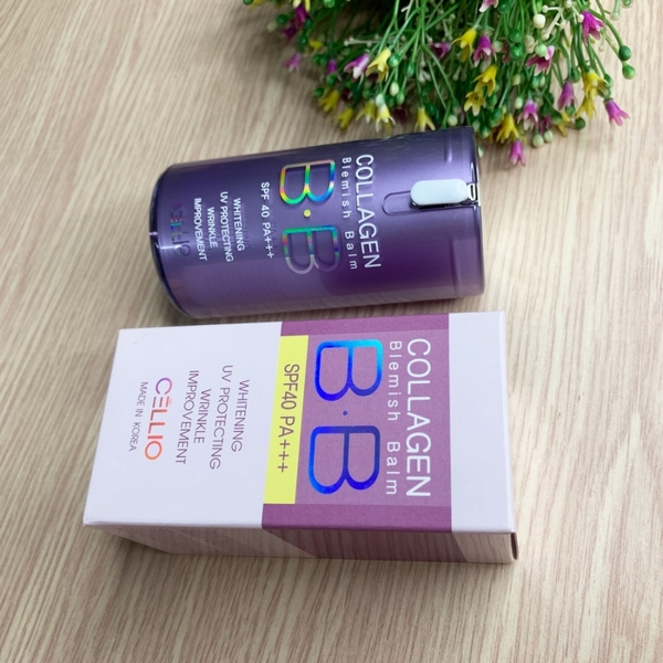 Kem Nền Cellio Collagen Blemish Balm B.B SPF40 PA-4