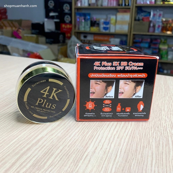 Kem Nền Chống Nắng 4K Plus 5X BB Cream SPF 50 Thái Lan-3
