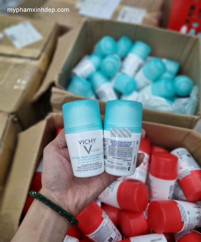 Lăn khử mùi VICHY 50ml của Pháp-1