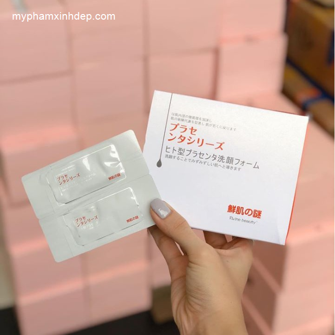 Mặt Nạ ủ Siêu Trắng Nhau Thai Cừu Nhật Bản hộp 50 gói-1
