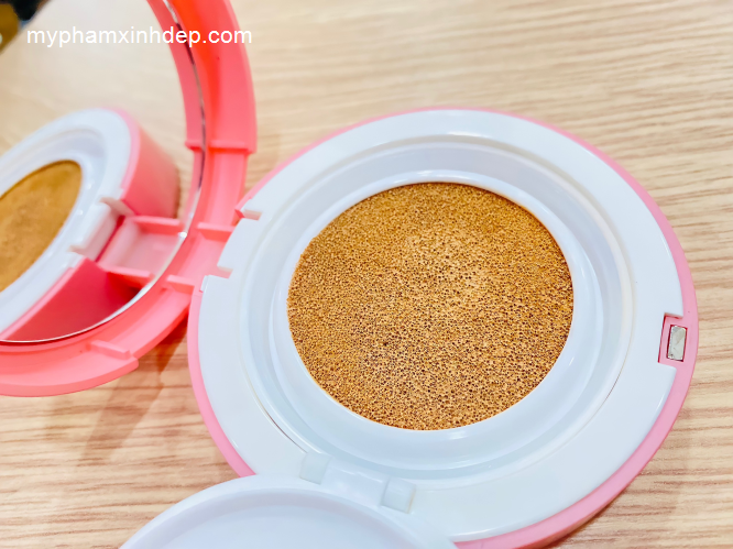 Phấn nước kiềm dầu CC cushion the collagen Ecosy-4