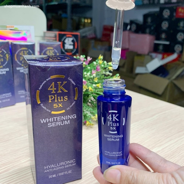 Serum 4K Plus 5X Whitening Thái Lan-1