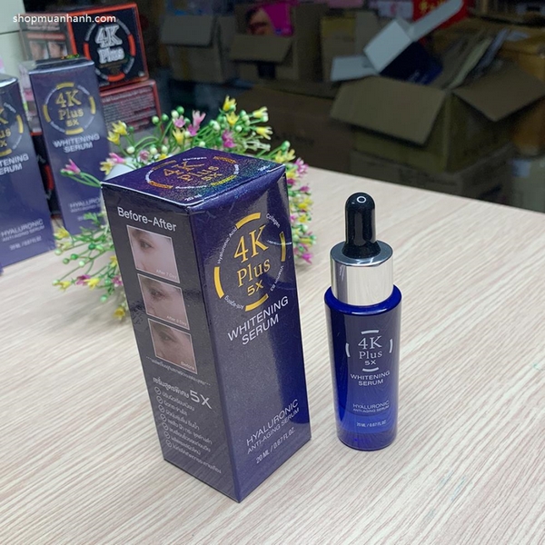 Serum 4K Plus 5X Whitening Thái Lan-5