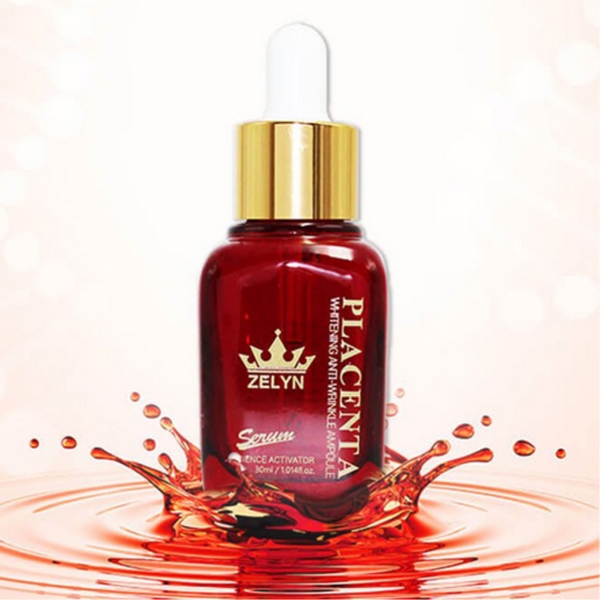 Serum Nhau Thai Cừu Placenta Whitening Anti-Wrinkle Ampoule 30ml-2