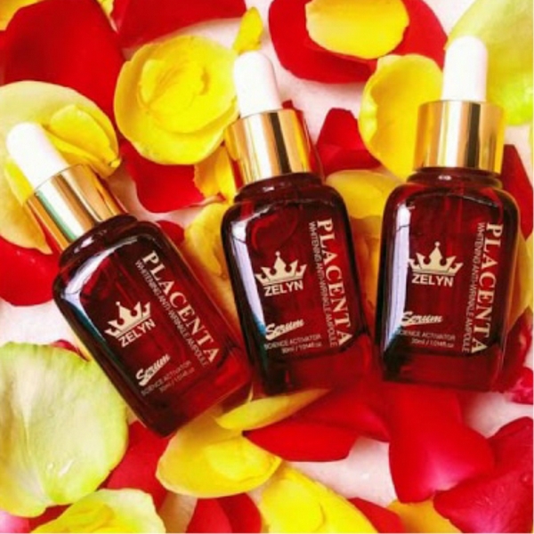 Serum Nhau Thai Cừu Placenta Whitening Anti-Wrinkle Ampoule 30ml-3