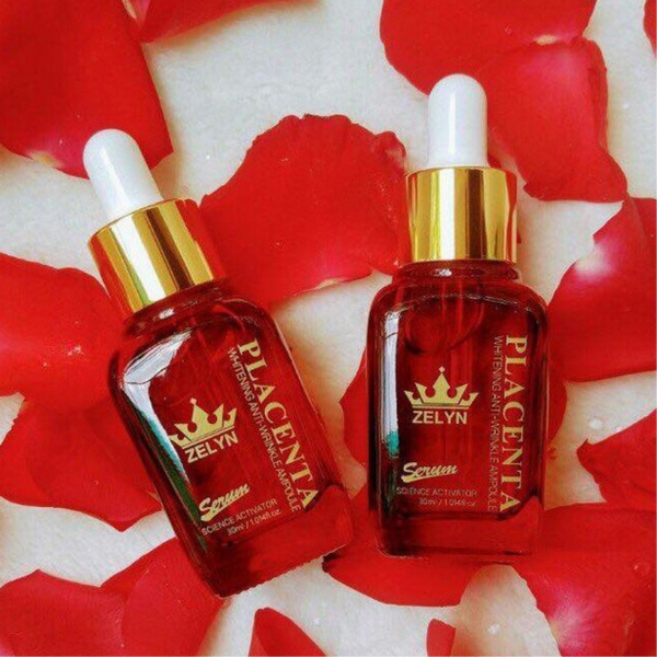 Serum Nhau Thai Cừu Placenta Whitening Anti-Wrinkle Ampoule 30ml-7