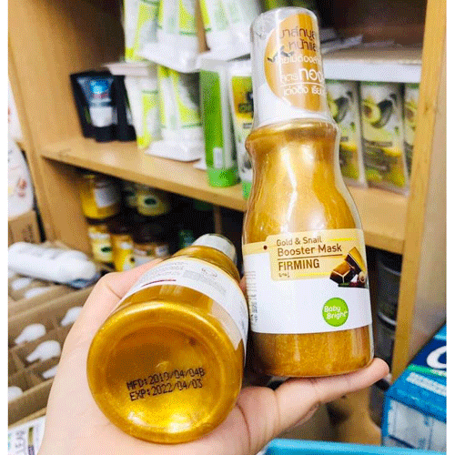 Mặt Nạ Vàng Dưỡng Trắng Da Ốc Sên 24K Thái Lan