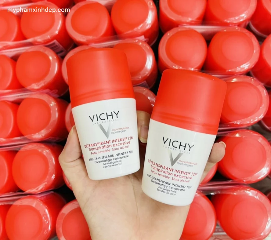 Lăn khử mùi VICHY 50ml của Pháp
