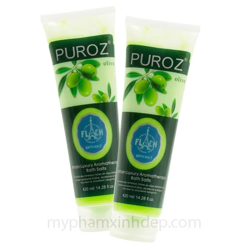 Muối Tắm Tẩy Thâm Đen Puroz Của Pháp