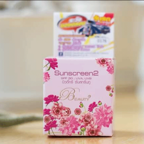 Kem Chống Nắng Sunscreen2 Beauty 5g Thái Lan