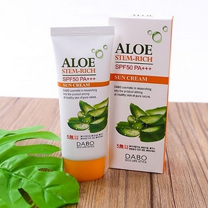 Kem Chống Nắng Chiết Xuất Lô Hội SPF50 Plus PA Dabo Chính Hãng Hàn Quốc