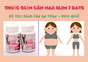 Giảm Cân Nhanh Chóng và An Toàn Với Thuốc Giảm Cân Max Slim 7 Days