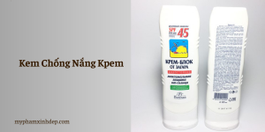 Kem Chống Nắng Kpem SPF45 Bí Quyết Dưỡng Trắng Da Xuất xứ Nga