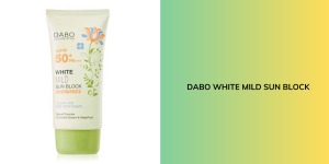 Review Kem Chống Nắng Dabo White Mild Sun Block