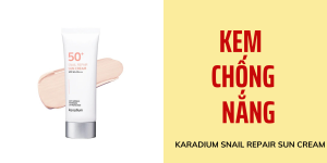 Review Về Kem Chống Nắng Karadium Snail Repair Sun Cream