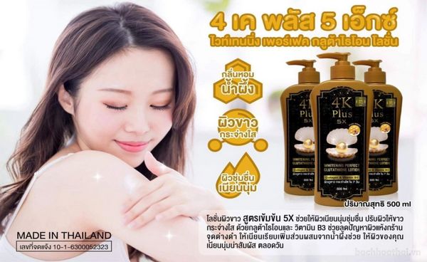 Kem dưỡng lotion body 4K Plus 5X Thái Lan Dưỡng Thể-1