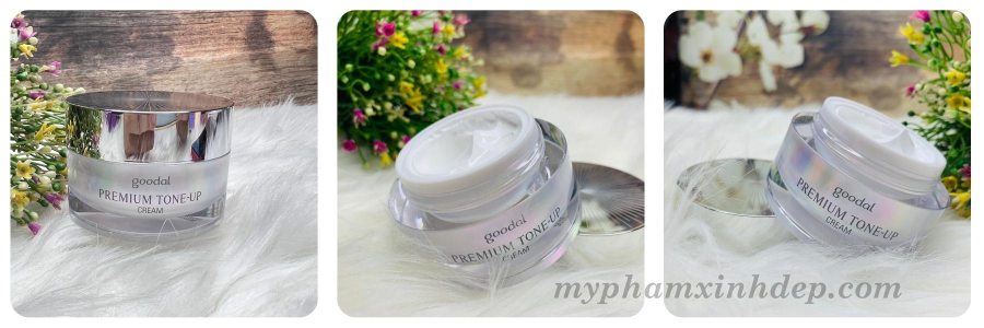 Kem Dưỡng Trắng Da Cao Cấp Ốc Sên Goodal Premium Snail Tone Up Cream Hàn Quốc Dưỡng Da Mặt-1