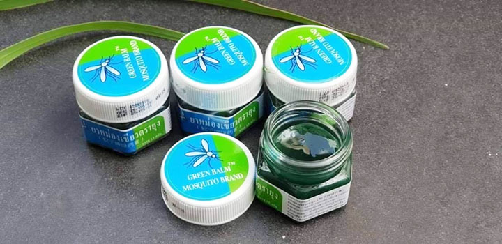 Dầu Thoa Vết Muỗi Đốt Green Balm Mosquito Brand Thái Lan Chăm Sóc Cá Nhân-1
