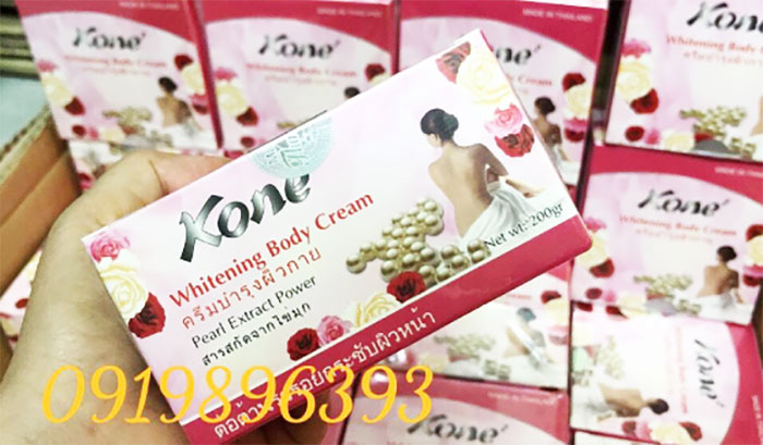 Kem Dưỡng Trắng Kone Whitening Body Cream Thái Lan Dưỡng Thể-1