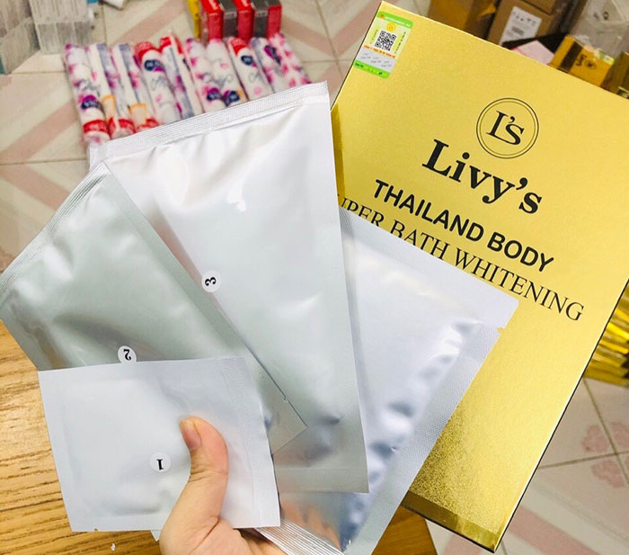 Tắm Trắng Livy's Thái Lan Tắm trắng-1
